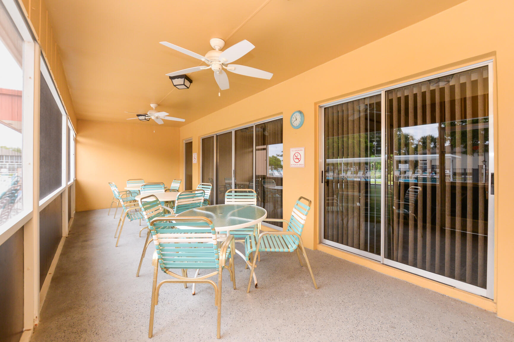 8 Lake Vista Trail, Unit 205 Port St. Lucie, FL 34952 - Photo 17 of 24 a view of a dining room with furniture and a window