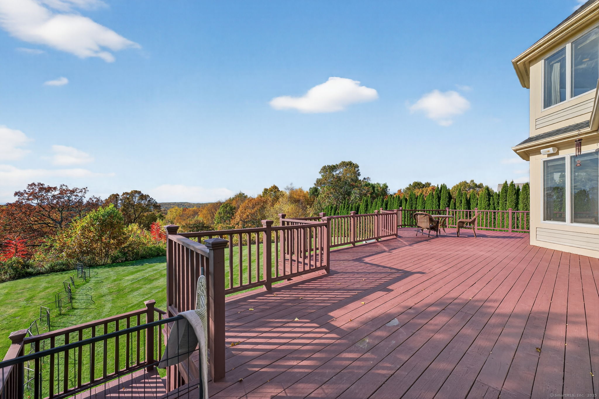 87 Colton Road Glastonbury, CT 06033 - Photo 34 of 39 a view of a house with backyard and deck