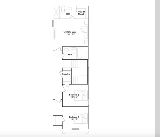 a picture of a bench in a white wall