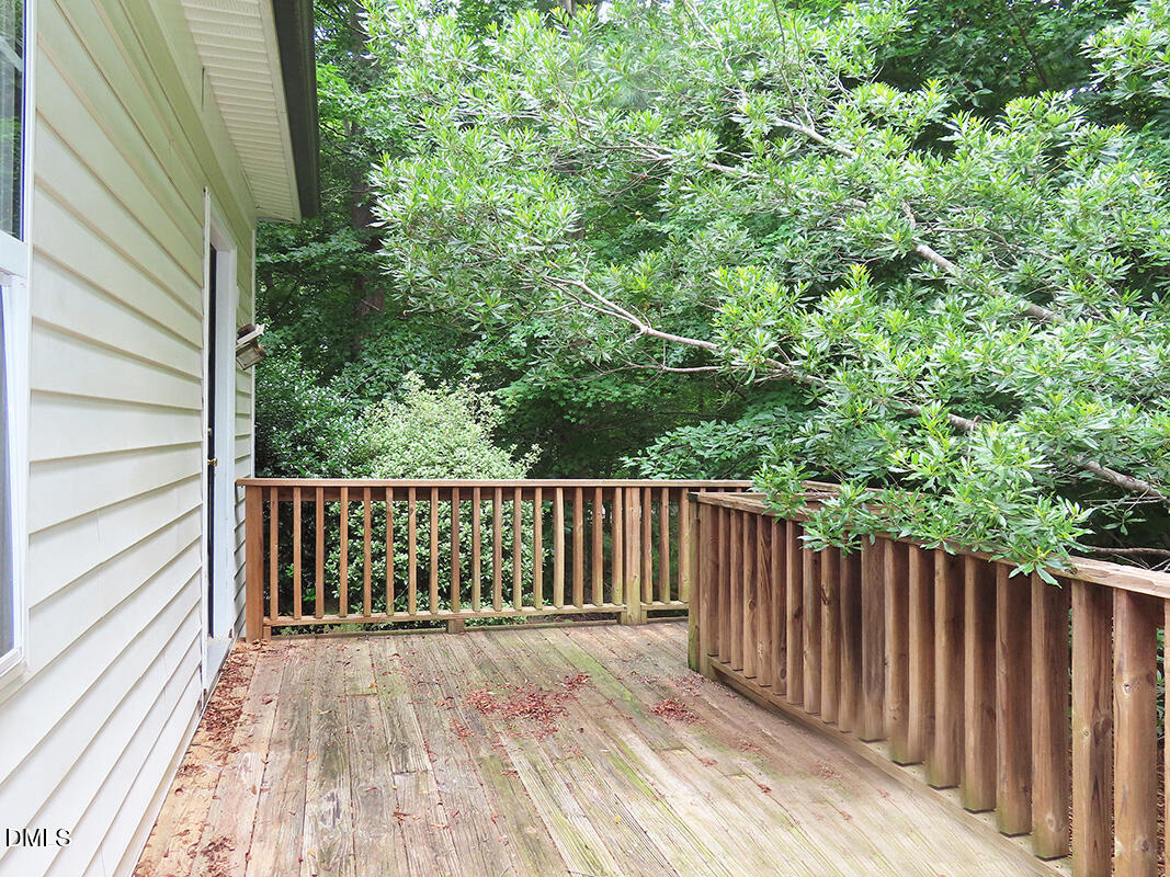 101 Rock Haven Road, Unit A100 Carrboro, NC 27510 - Photo 12 of 16 a view of balcony with wooden floor