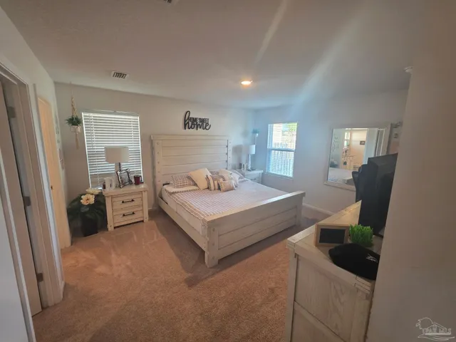 a view of a fence and outside space