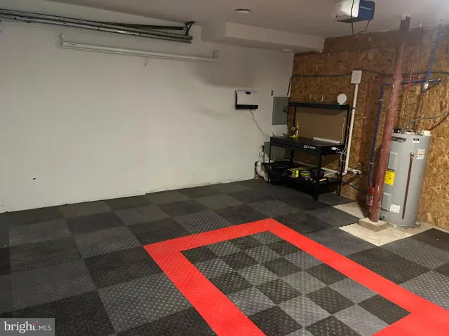 a room with storage and utility