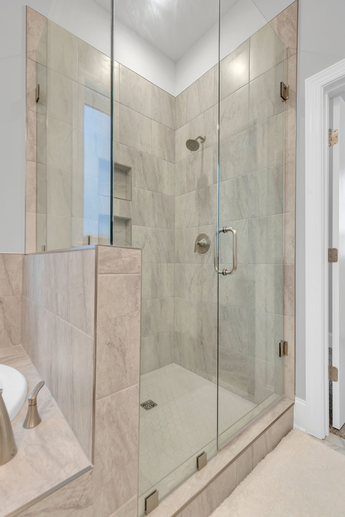 8040 Still Spg Rdg Drive Nashville, TN 37221 - Photo 16 of 38 a bathroom with a shower