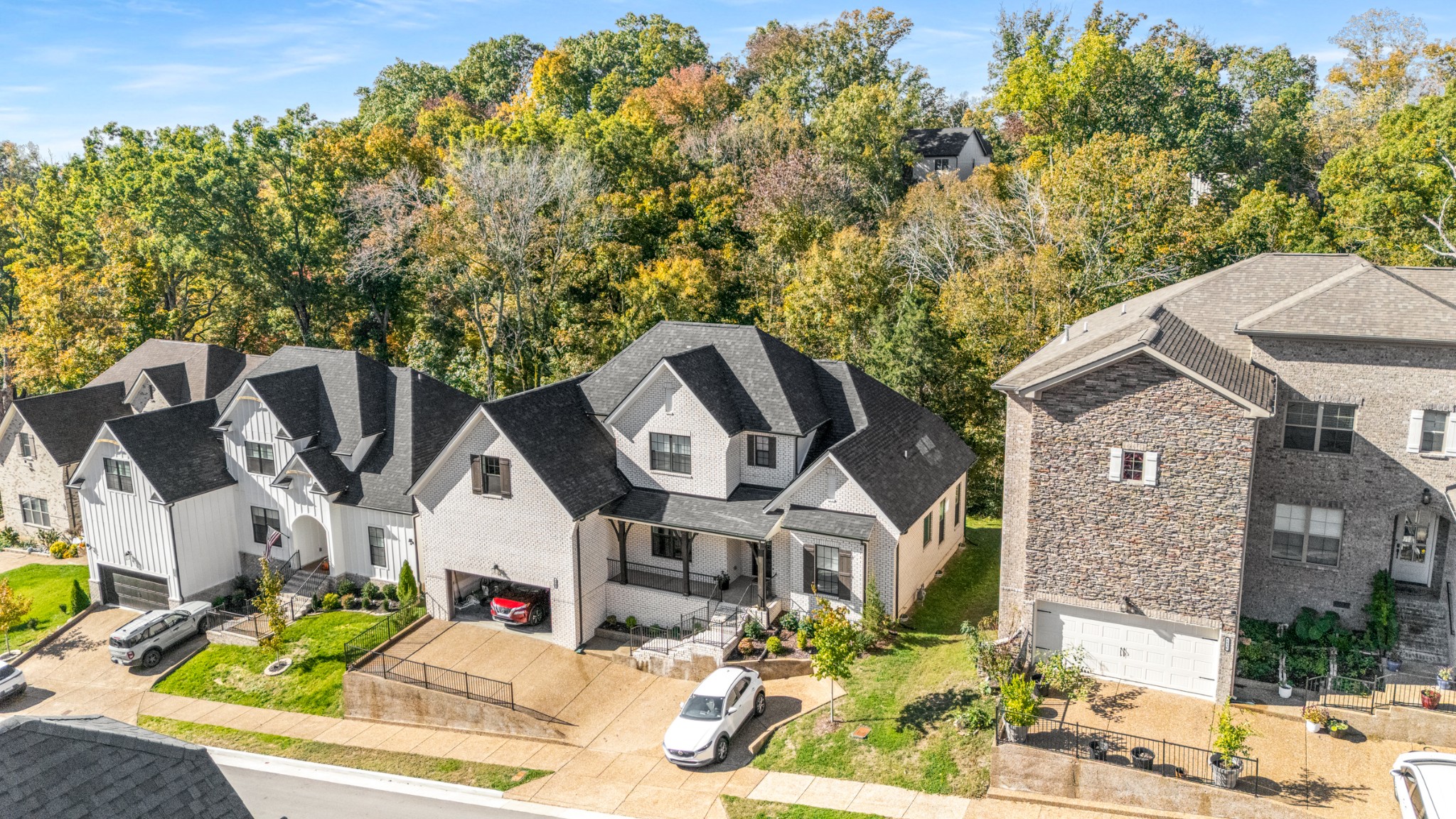 8040 Still Spg Rdg Drive Nashville, TN 37221 - Photo 37 of 38 an aerial view of a house with a yard