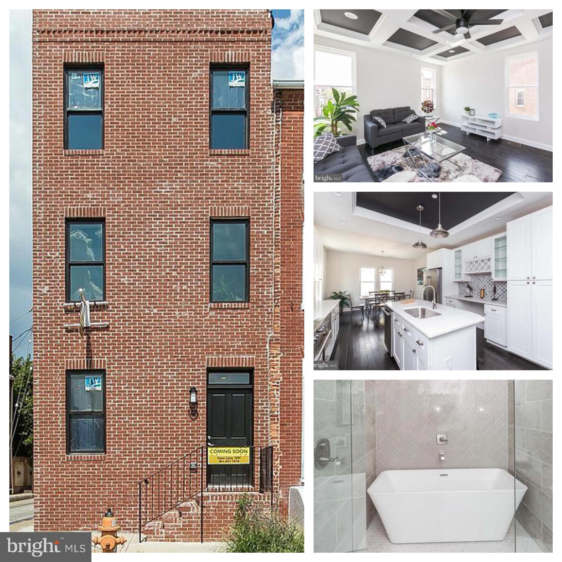 116 West Hamburg Street Baltimore, MD 21230 - Photo 1 of 25 NEW home w/garage Fed Hill! CHAP approved!