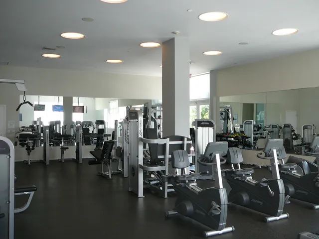 a view of swimming pool with outdoor seating