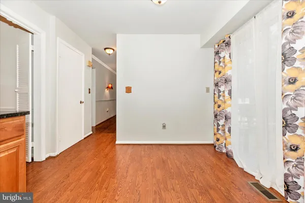 wooden floor in an empty room