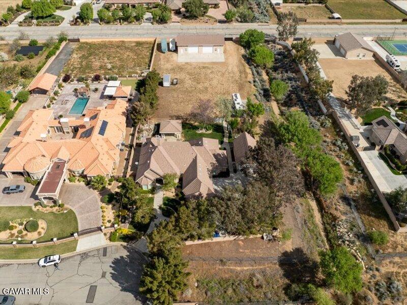 4107 Paddock Way Lancaster, CA 93536 - Photo 42 of 49 an aerial view of a house with yard