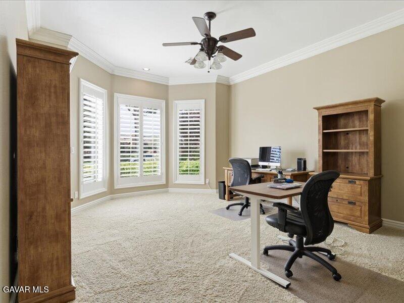 4107 Paddock Way Lancaster, CA 93536 - Photo 8 of 49 a view of a workspace with furniture and a window