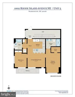 $297,700 | 1002 Rhode Island Avenue Northeast, Unit 3, Washington, DC 20018