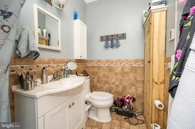 a view of a park with swings