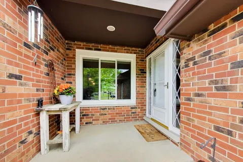 a view of front door with outdoor space