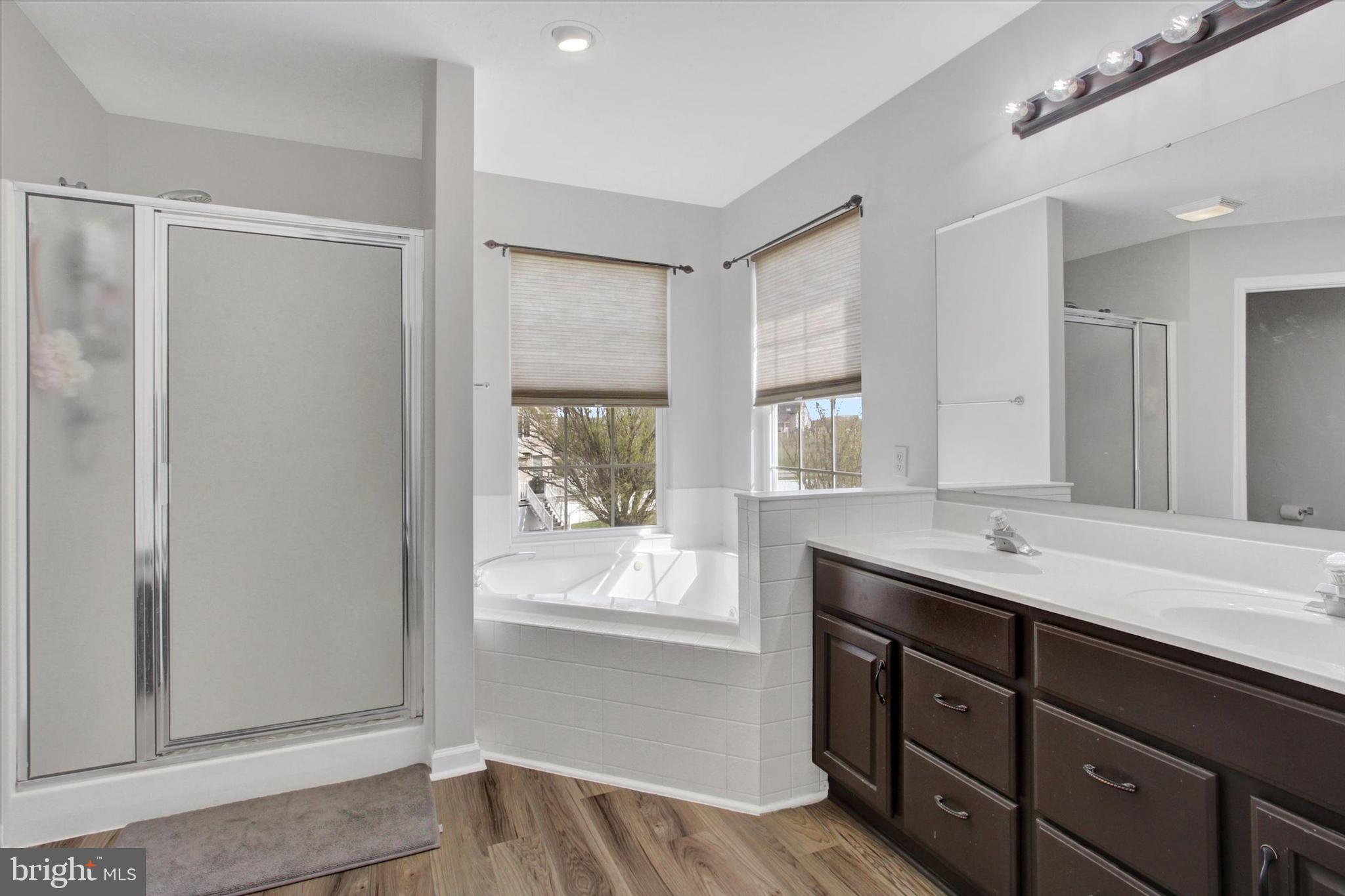 5010 Grandview Road Hanover, PA 17331 - Photo 27 of 42 a bathroom with a granite countertop sink mirror and double
