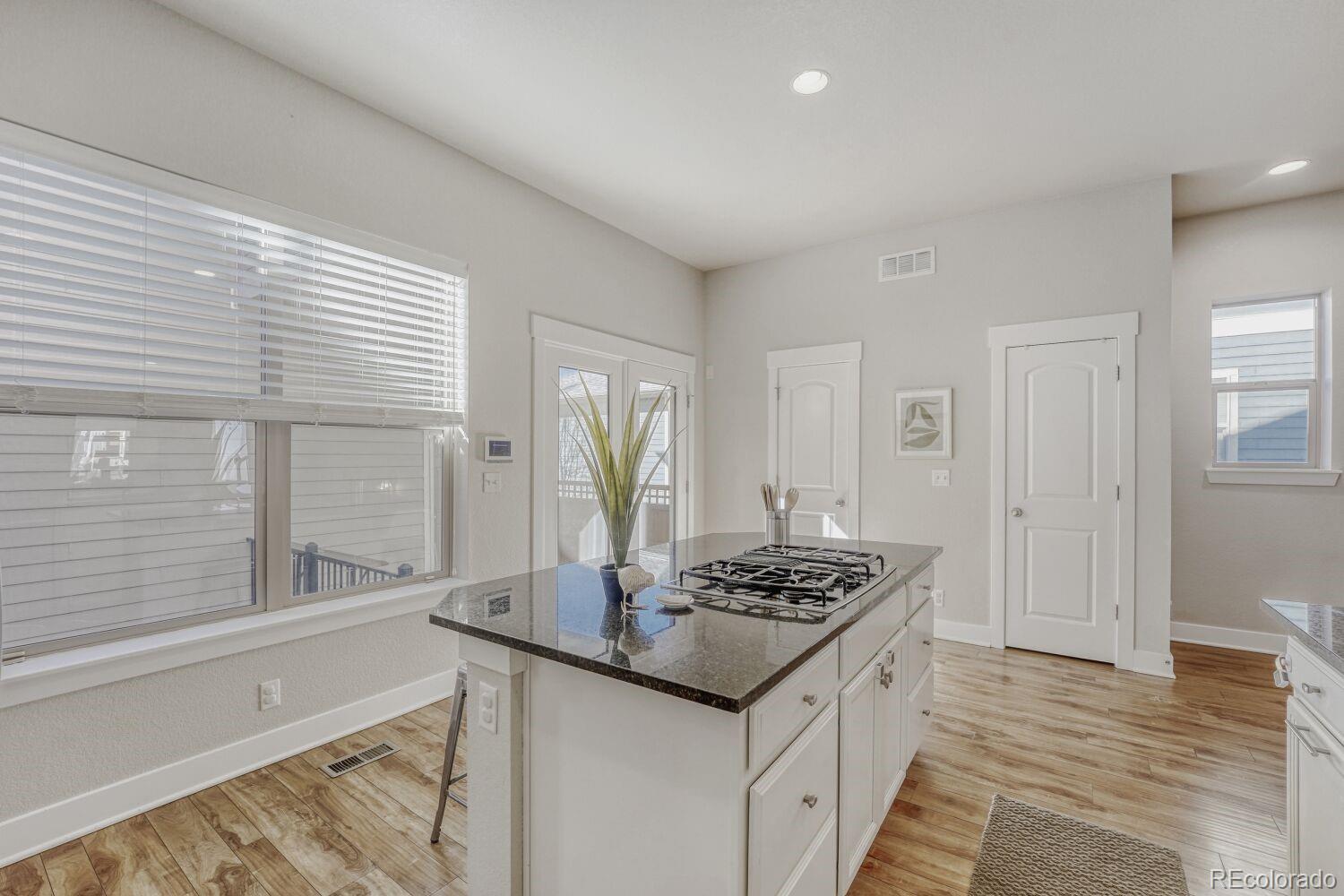 2861 Lima Street Denver, CO 80238 - Photo 15 of 45 a kitchen with a sink stove and cabinets
