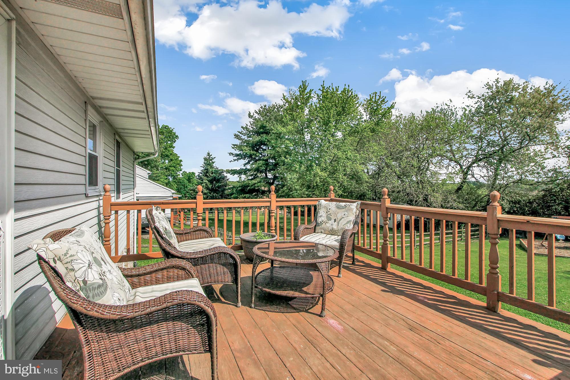 194 Sugarboot Lane Hanover, PA 17331 - Photo 21 of 27 Rear deck overlooks yard and farmland