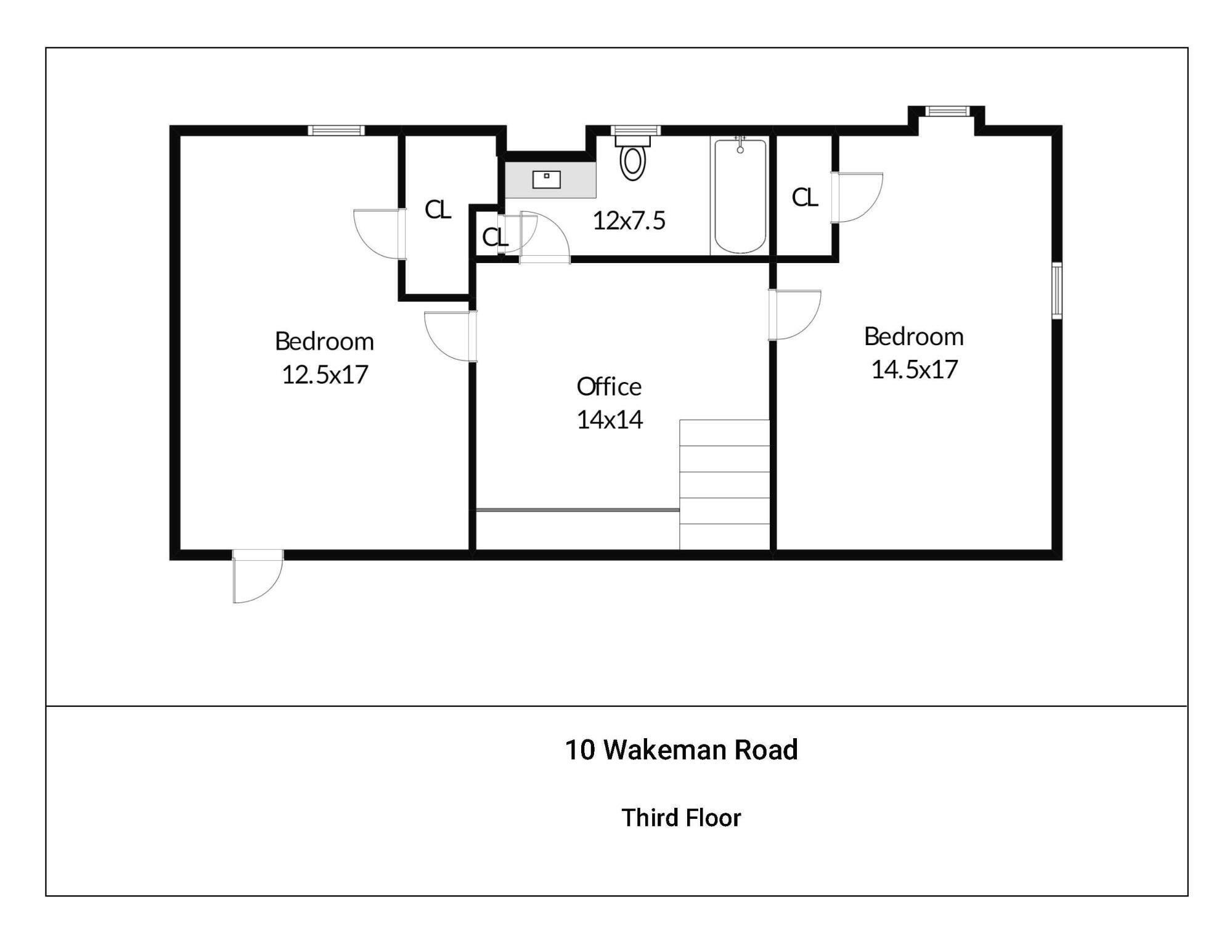 10 Wakeman Road Darien, CT 06820 - Photo 37 of 38 a picture of a bench in a white building