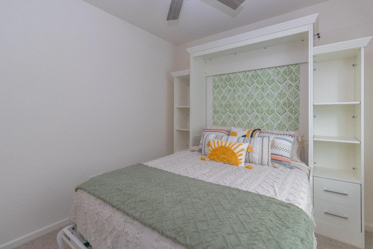 1158 Encore Way West Madera, CA 93636 - Photo 22 of 45 a bedroom with a bed and blue floor