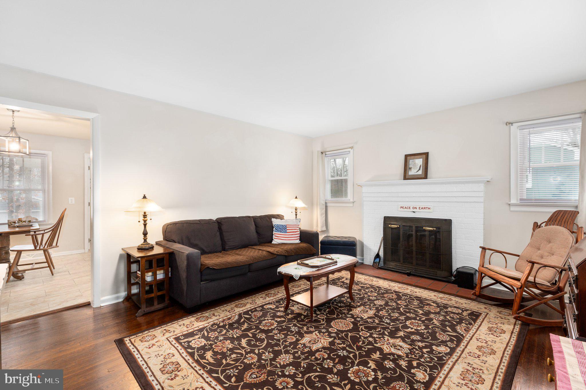 Walk in to your cozy family room