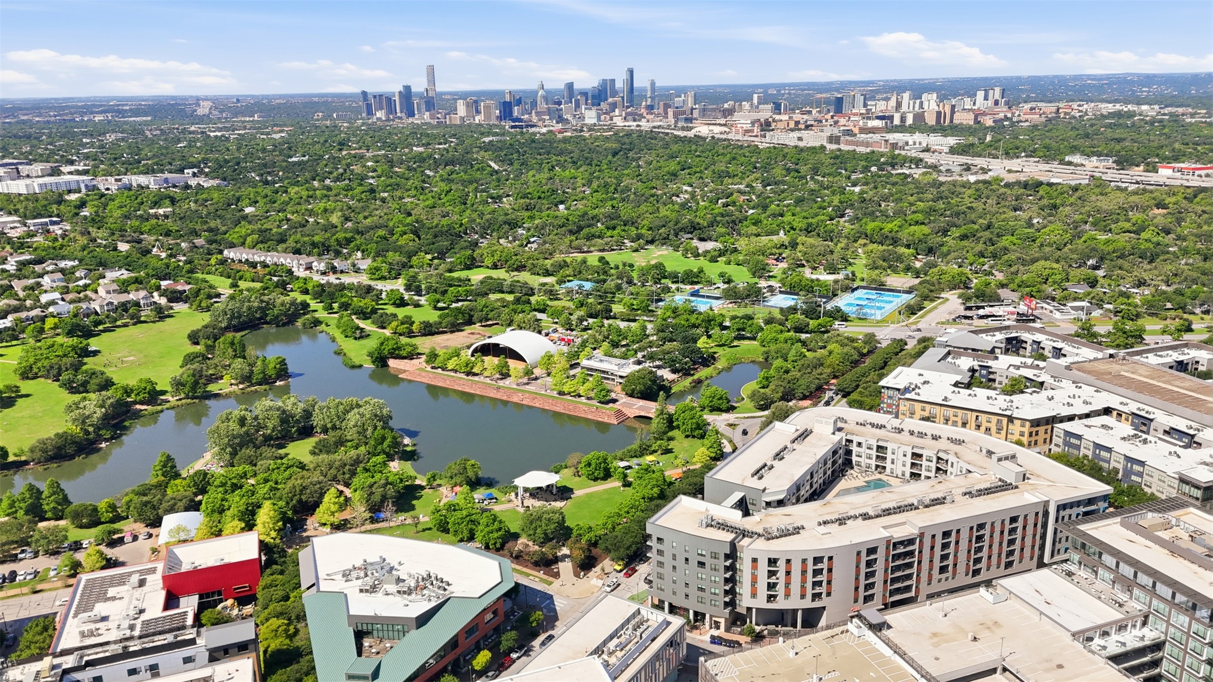 1701 Simond Avenue, Unit 615 Austin, TX 78723 - Photo 3 of 25 an aerial view of multiple house