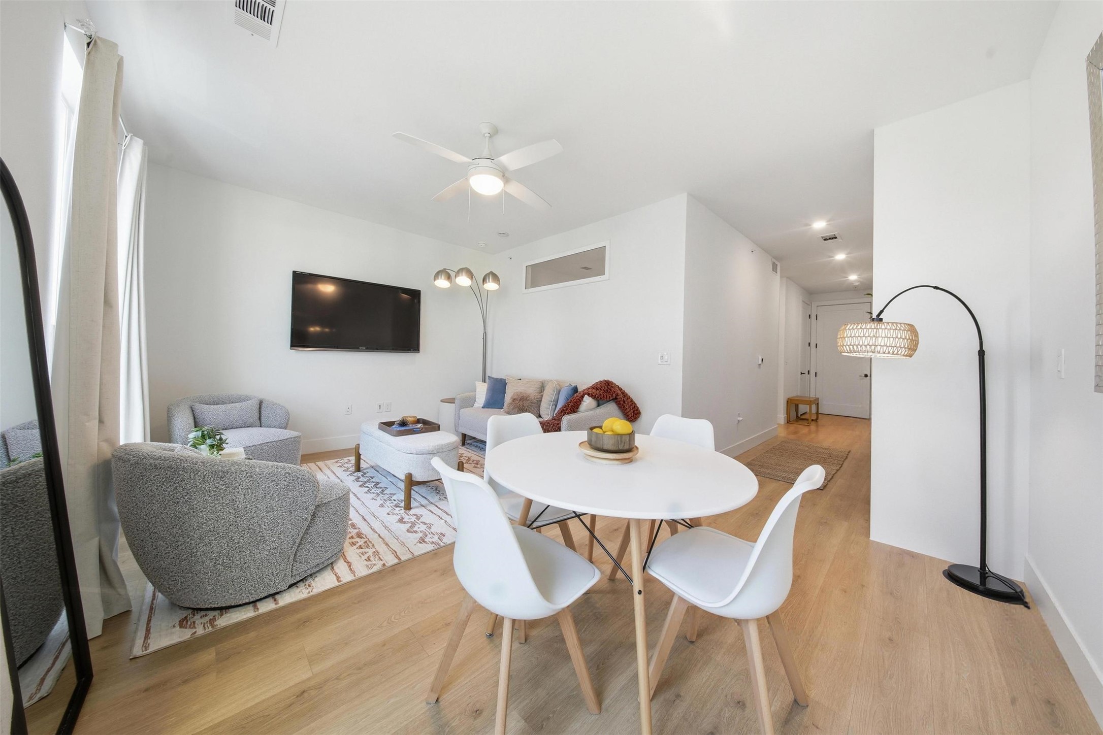 1701 Simond Avenue, Unit 615 Austin, TX 78723 - Photo 8 of 25 a view of a dining room with furniture