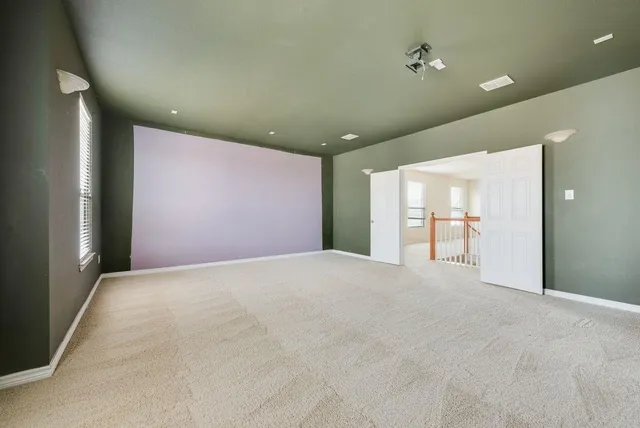 a view of empty room