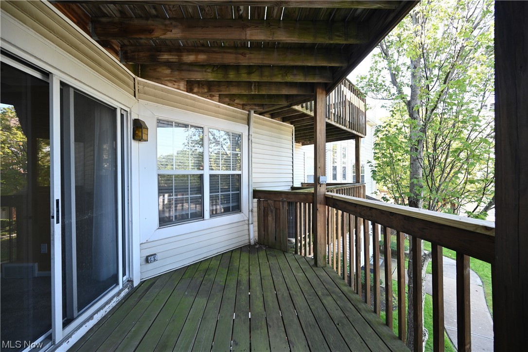 28140 Detroit Road, Unit A1 Westlake, OH 44145 - Photo 30 of 30 View of deck