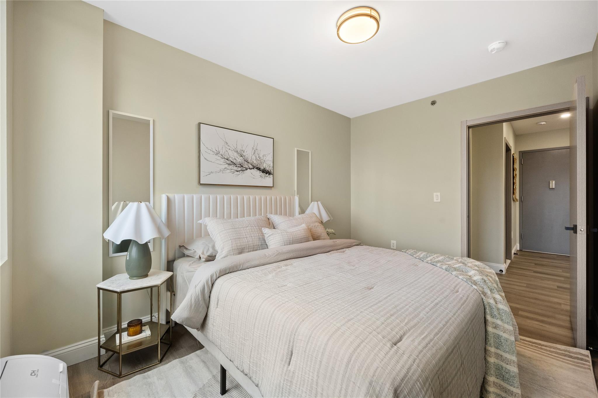 163-07 72nd Avenue, Unit 2C Queens, NY 11365 - Photo 10 of 14 Bedroom featuring baseboards and wood finished floors