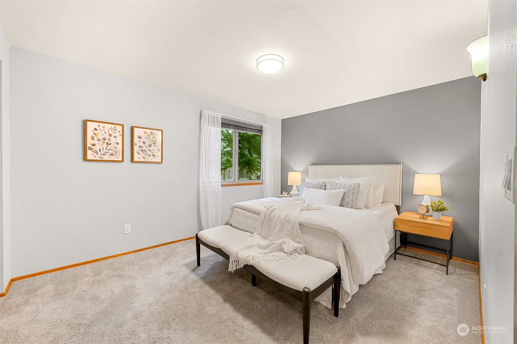 2400 View Ridge Drive Bellingham, WA 98229 - Photo 20 of 39 a bedroom with a bed and a couch