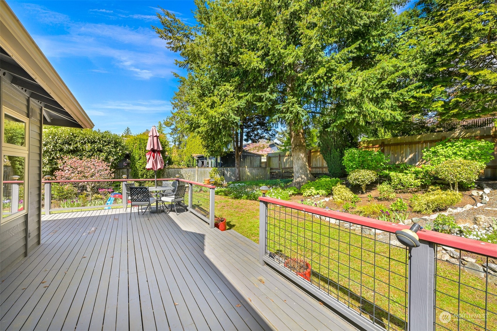 2400 View Ridge Drive Bellingham, WA 98229 - Photo 32 of 39 a view of a balcony with wooden floor