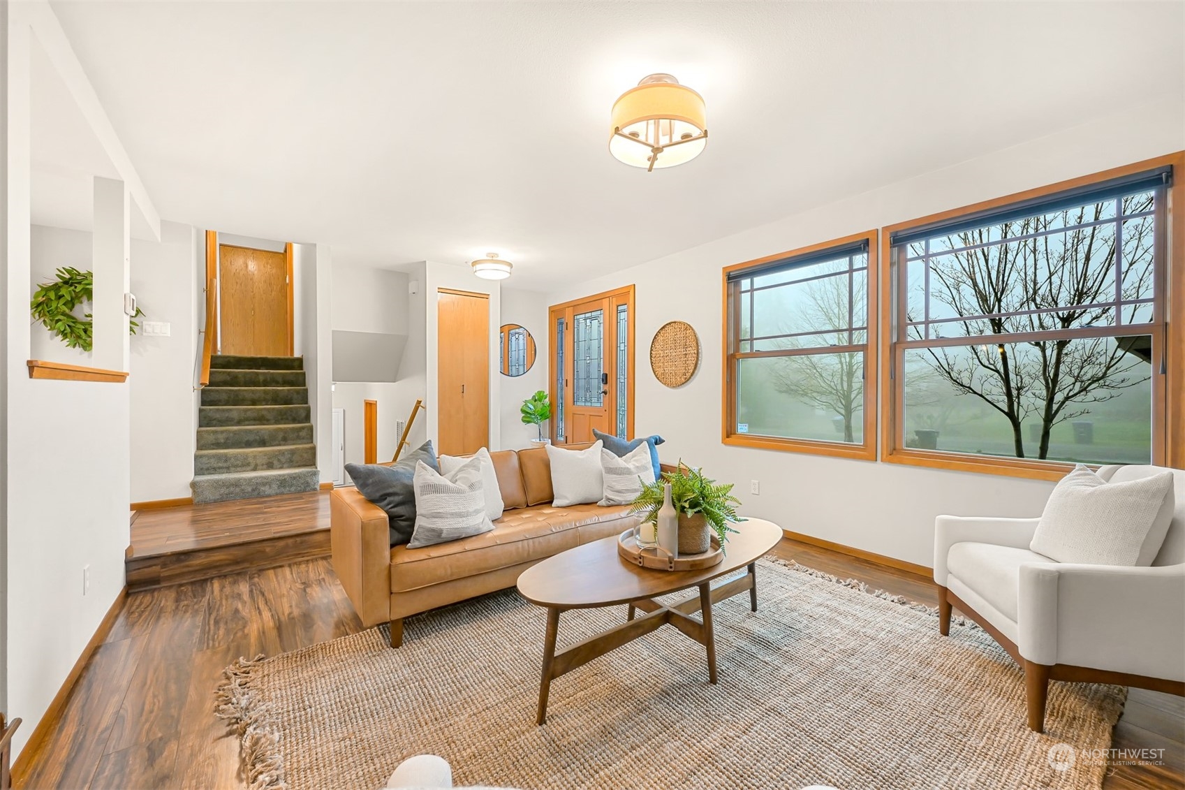 2400 View Ridge Drive Bellingham, WA 98229 - Photo 9 of 39 a living room with furniture and a large window