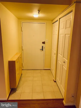 a view of front door