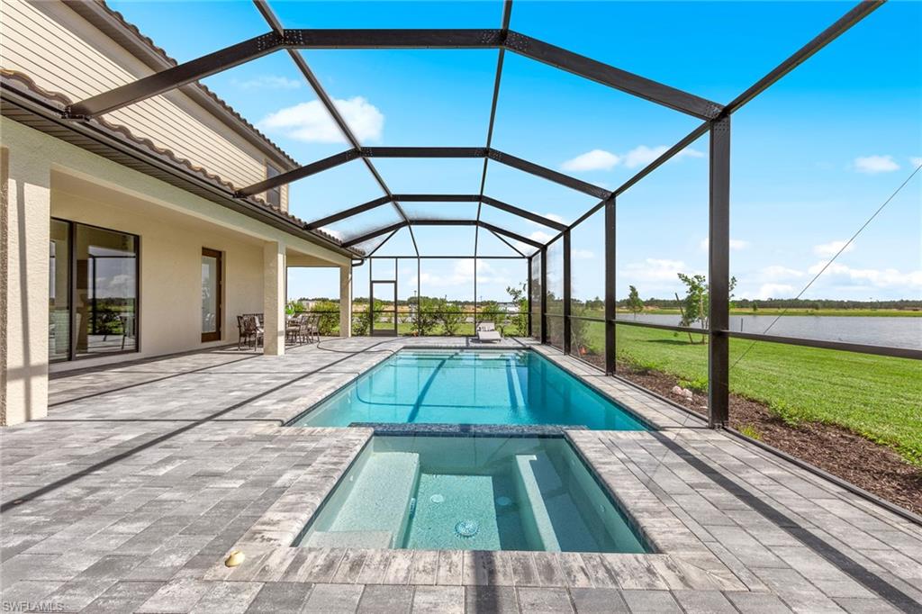 14351 Lagoon Lane Babcock Ranch, FL 33982 - Photo 39 of 39 a view of swimming pool with a balcony
