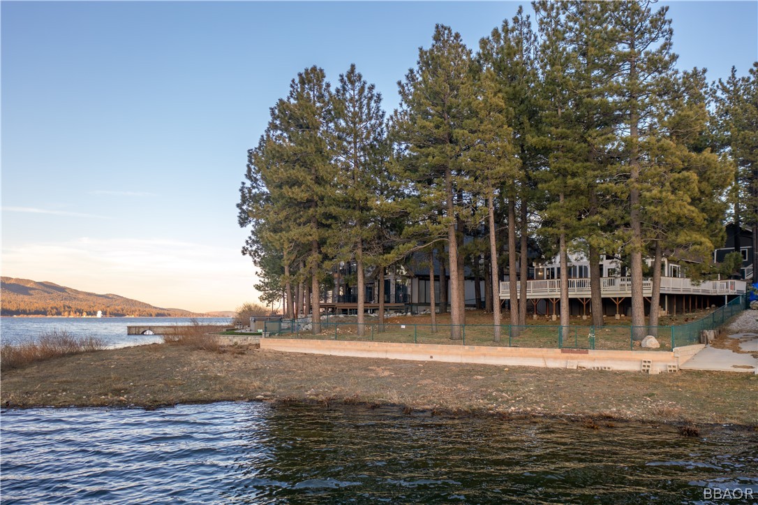 136 Round Drive Big Bear Lake, CA 92315 - Photo 30 of 45 a view of a building with trees