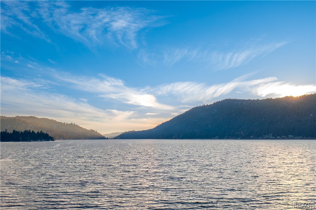 136 Round Drive Big Bear Lake, CA 92315 - Photo 43 of 45 a view of lake view and mountain