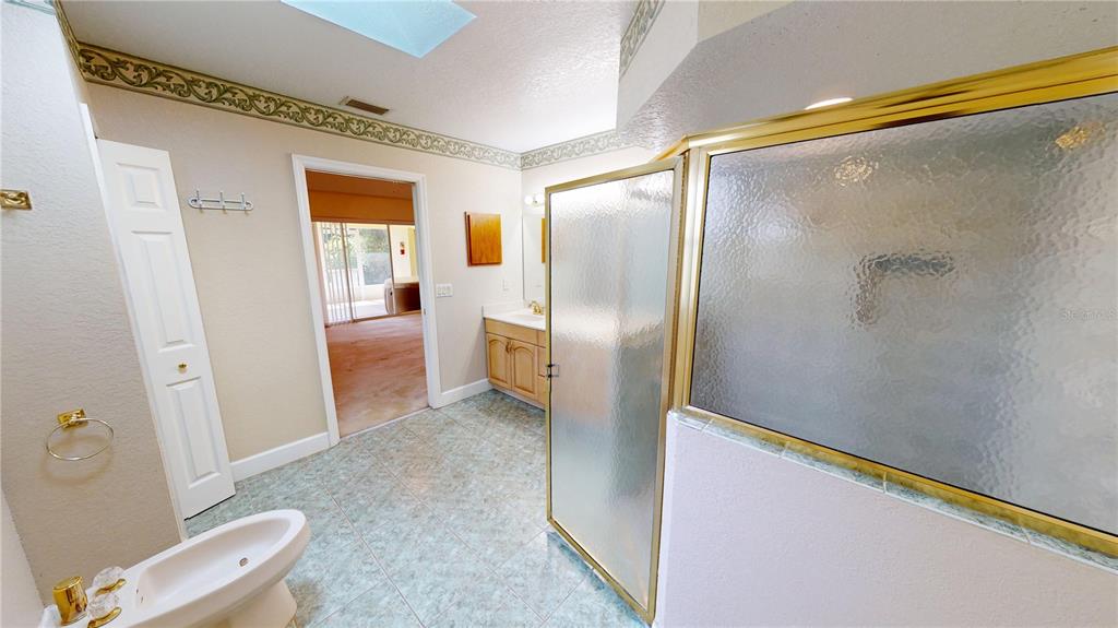 2244 Mauritania Road Punta Gorda, FL 33983 - Photo 16 of 46 a bathroom with a shower and a toilet