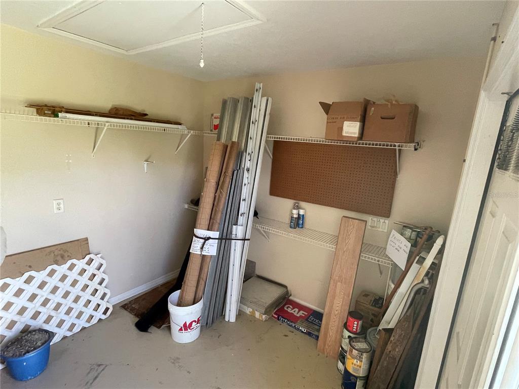 2244 Mauritania Road Punta Gorda, FL 33983 - Photo 45 of 46 a view of storage and utility room with racks on the wall