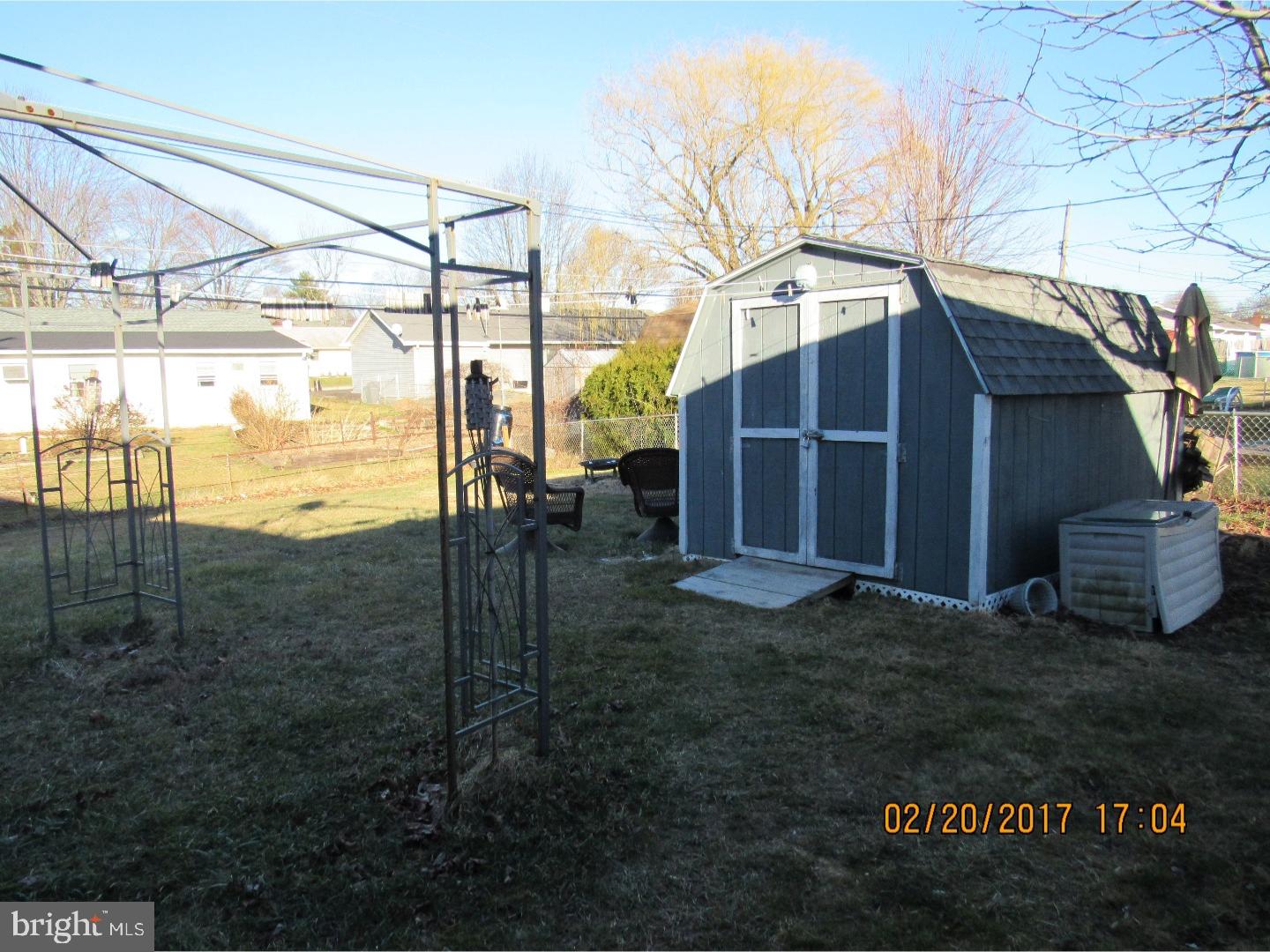 203 Yorkshire Road Fairless Hills, PA 19030 - Photo 19 of 25 Storage Shed