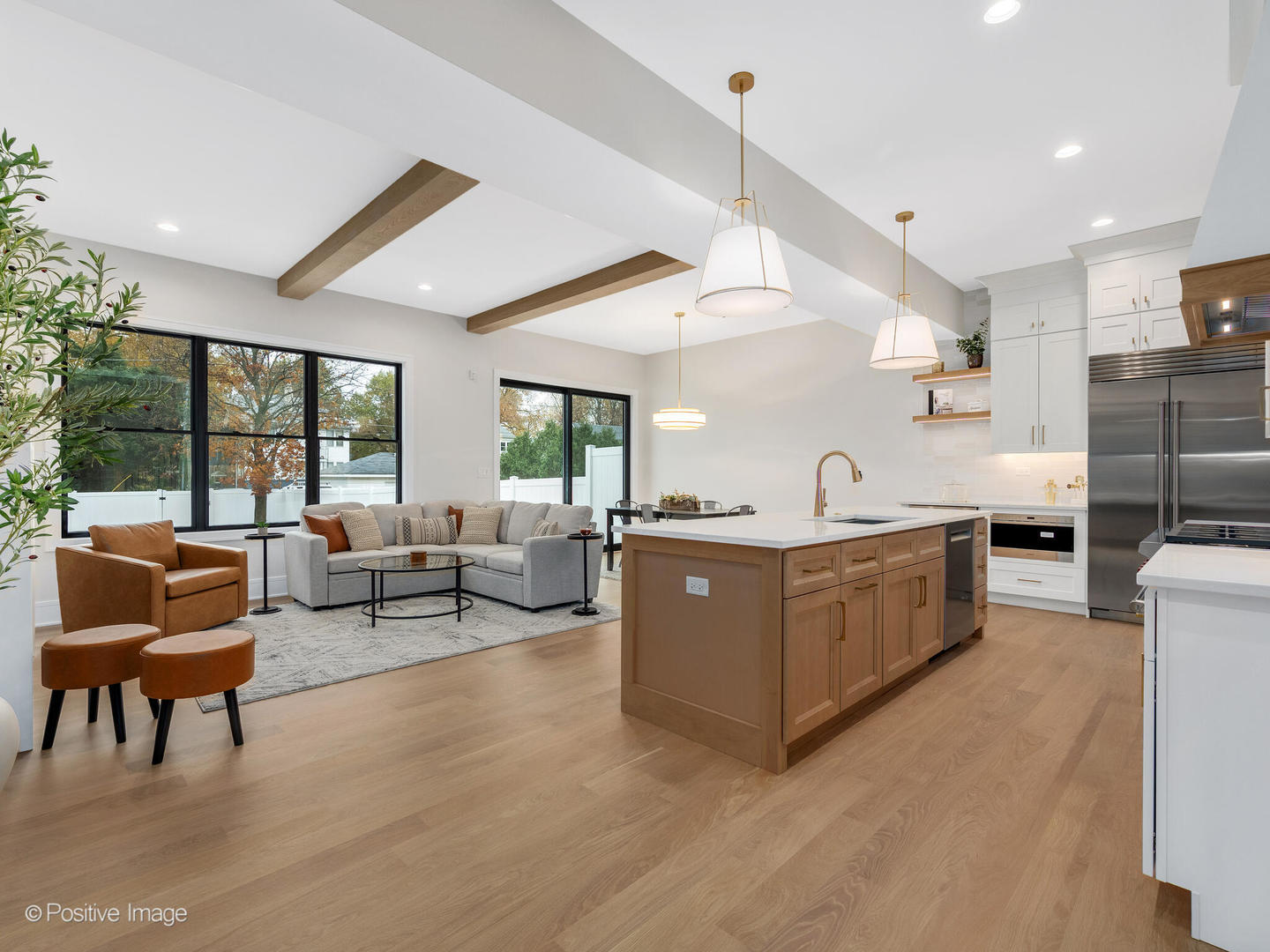 104 Evergreen Avenue Elmhurst, IL 60126 - Photo 11 of 41 a living room with furniture and a large window