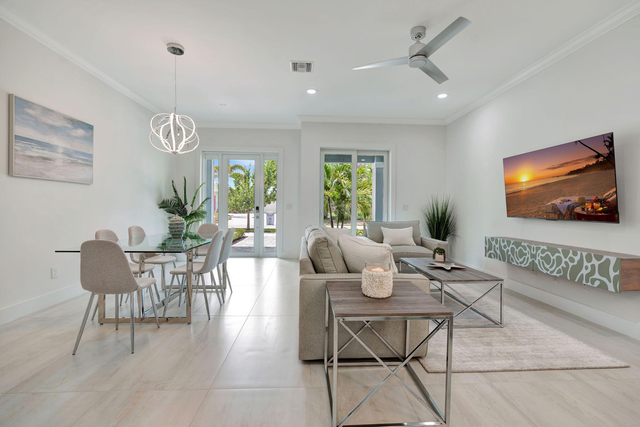 4680 Southeast Manatee Terrace Stuart, FL 34997 - Photo 6 of 34 a dining room with furniture and window