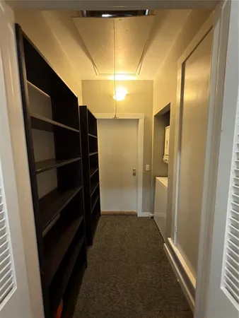 a view of walk in closet