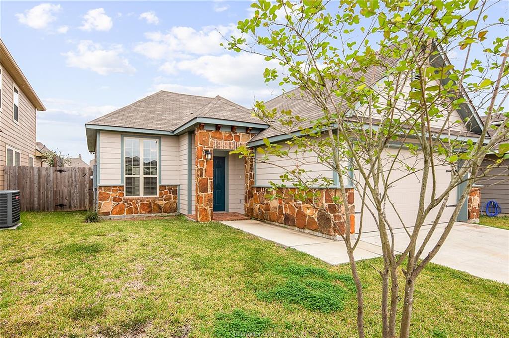 2027 Stubbs Drive Bryan, TX 77807 - Photo 23 of 23 View of front of property featuring stone siding,
