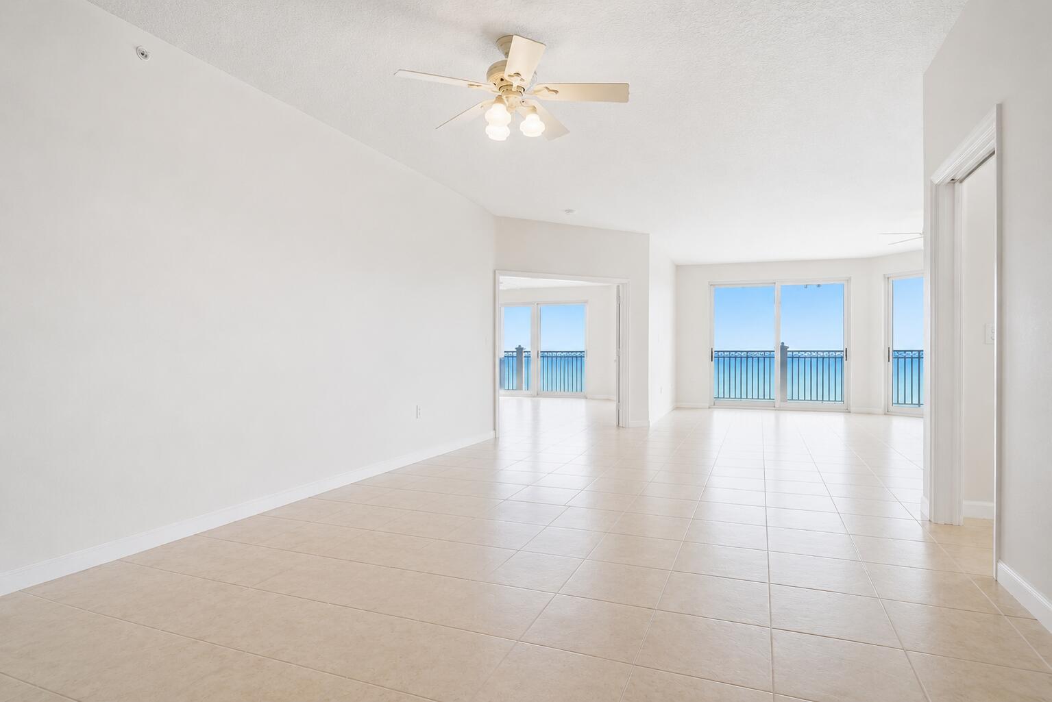 131 Ocean Grande Boulevard, Unit 703 Jupiter, FL 33477 - Photo 13 of 82 STAGED NO FURNITURE VIEW FROM ENTRY