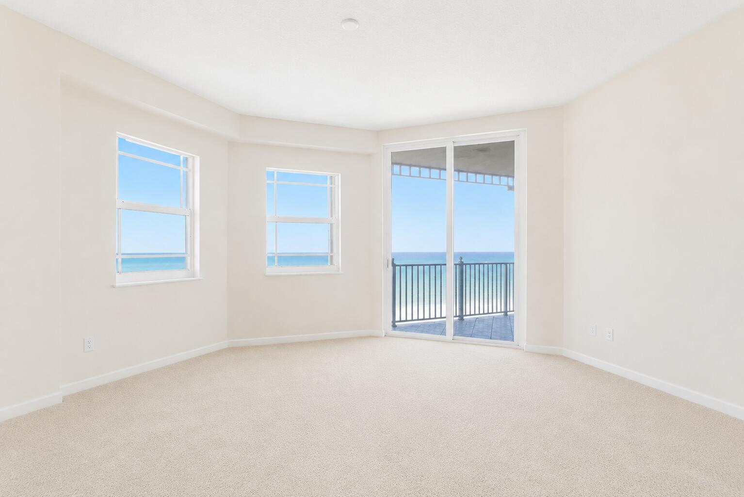 131 Ocean Grande Boulevard, Unit 703 Jupiter, FL 33477 - Photo 34 of 82 MASTER BEDROOM NO FURNITURE