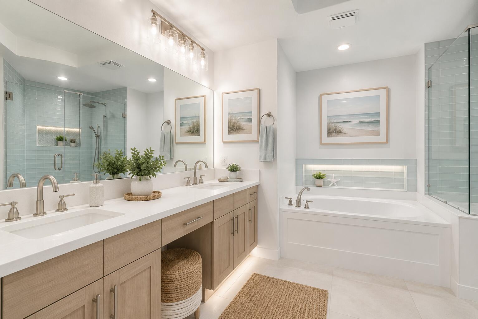 131 Ocean Grande Boulevard, Unit 703 Jupiter, FL 33477 - Photo 38 of 82 STAGED potential master bath remodel