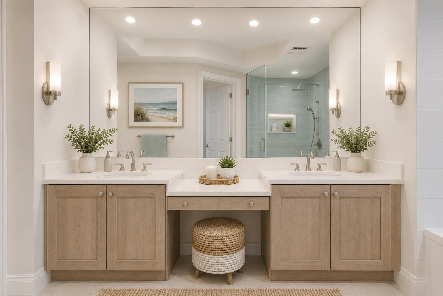 131 Ocean Grande Boulevard, Unit 703 Jupiter, FL 33477 - Photo 40 of 82 master bath STAGED POTENTIAL REMODEL