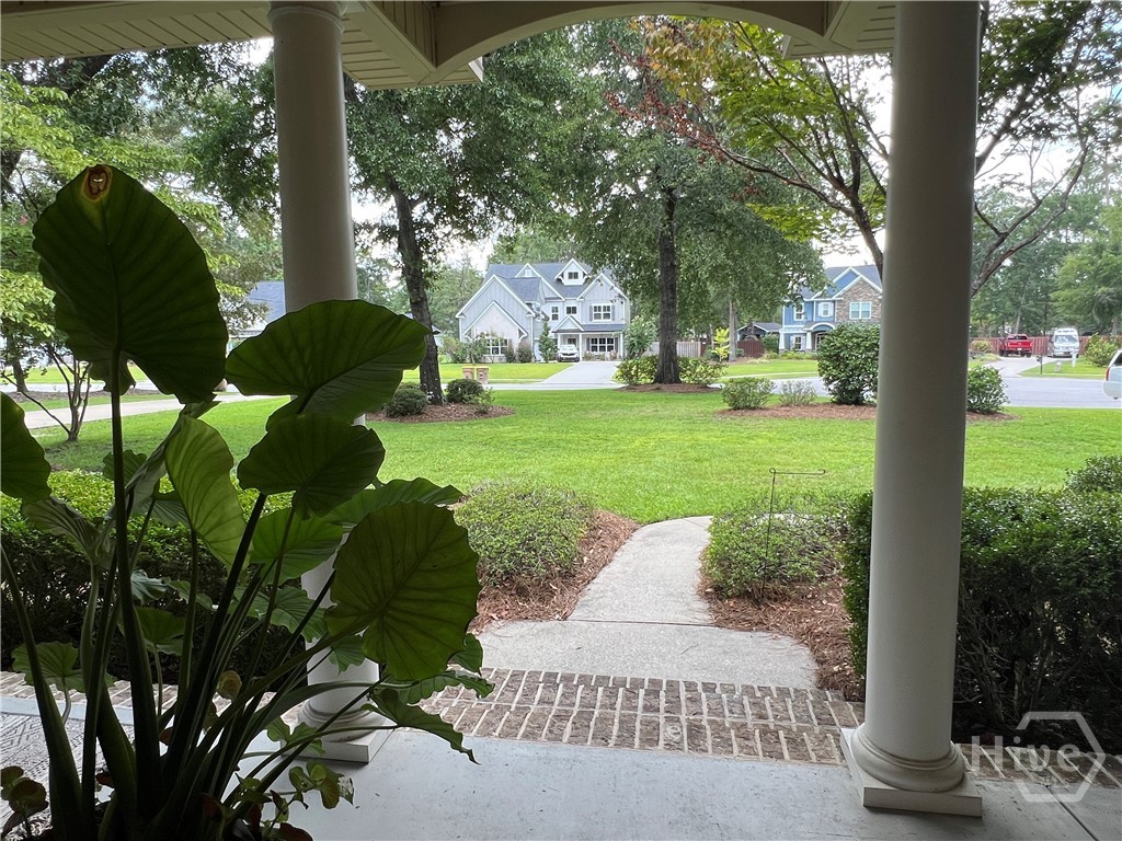 102 Gnann Way Rincon, GA 31326 - Photo 5 of 49 Looking out from front porch