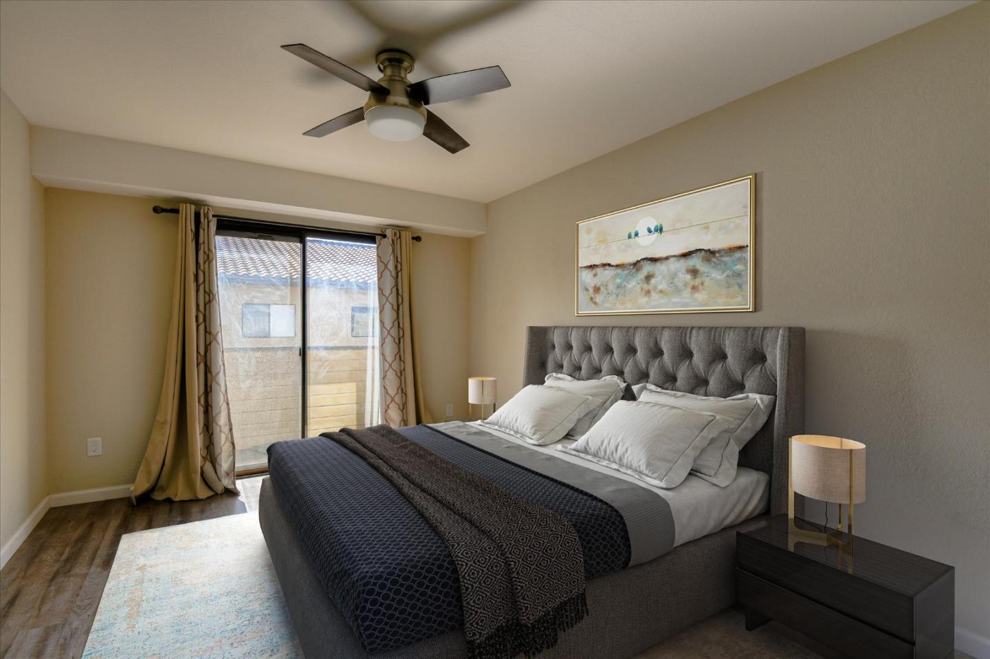 46948 Shale Common, Unit 112 Fremont, CA 94539 - Photo 21 of 30 a bedroom with a bed and a window