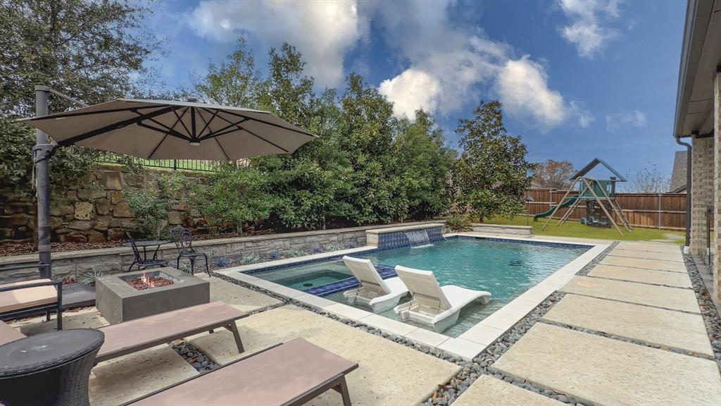 1616 Prairie Ridge Road Fort Worth, TX 76008 - Photo 36 of 40 swimming pool view with a seating space