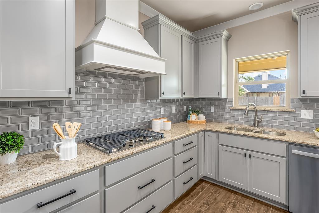 125 Sitka Loop Haughton, LA 71037 - Photo 13 of 29 a kitchen with sink and cabinets