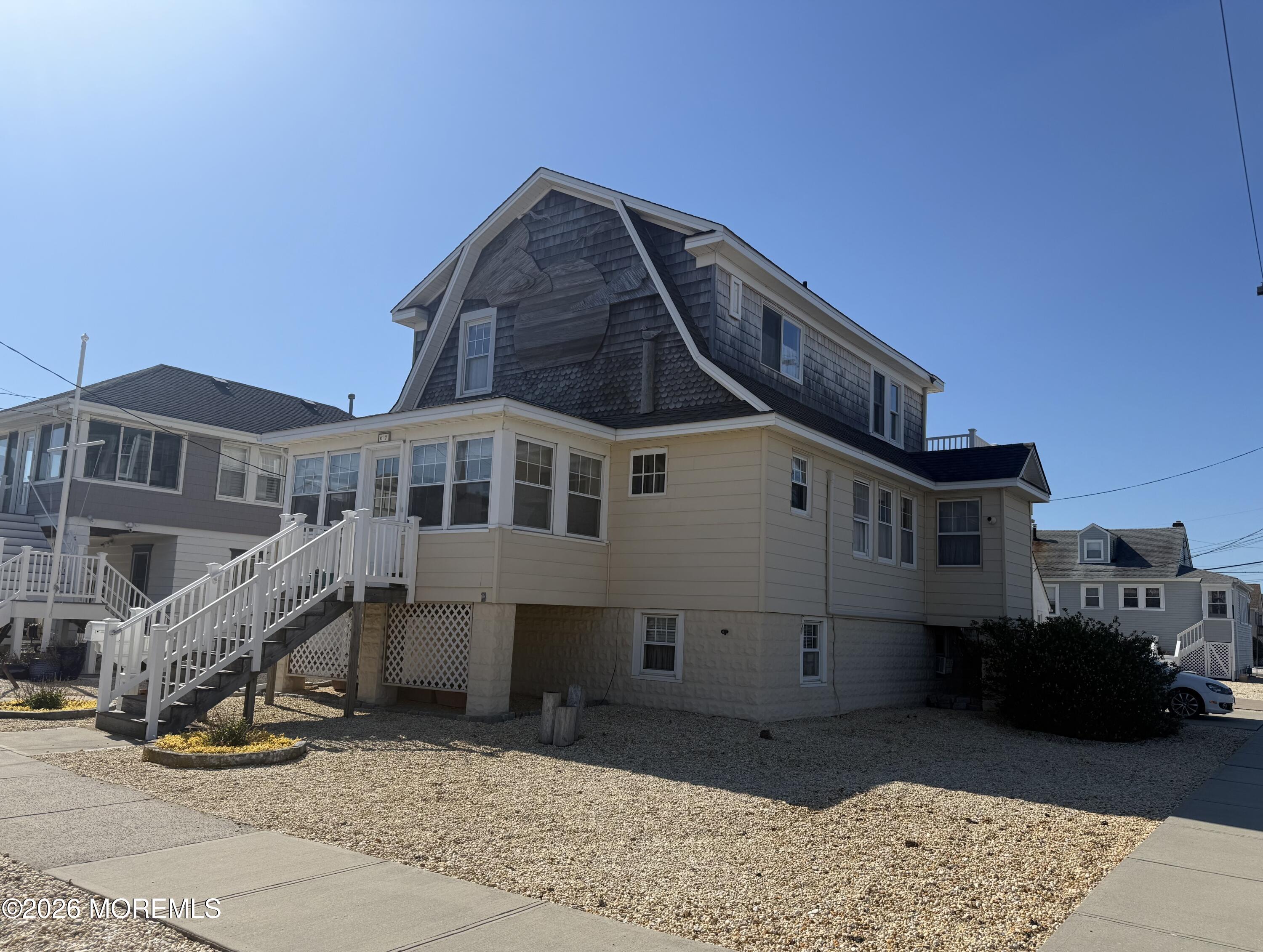 67 E Street Seaside Park, NJ 08752 - Photo 1 of 26 a front view of a house